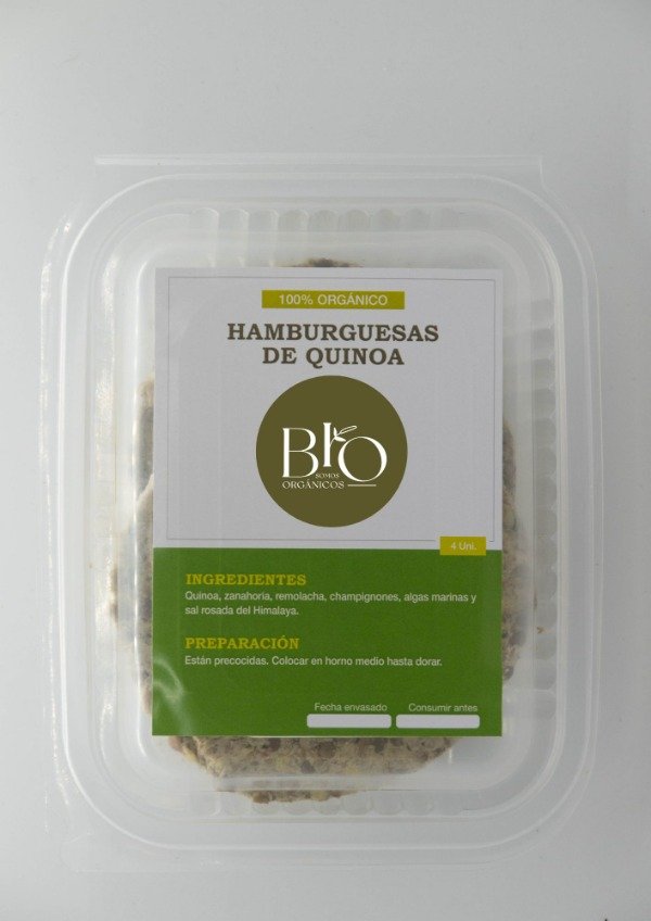 Producto - Hamburguesas de quinoa