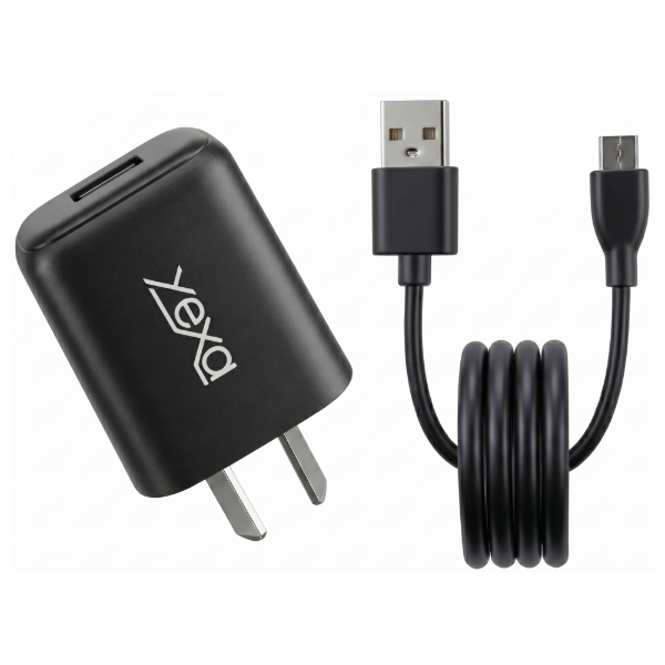 Producto - Cargador Rush con Cable Usb-A a Usb-C - Color Negro - Yexa