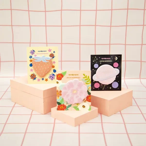 Producto - Notitas Adhesivas con Formas