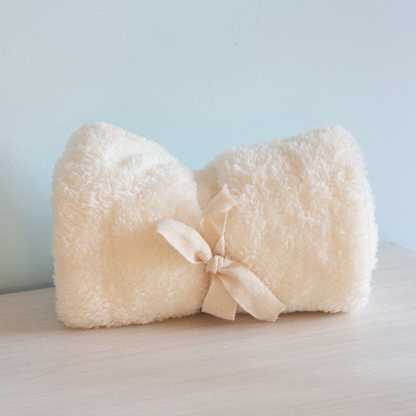 Producto - Manta plush natural