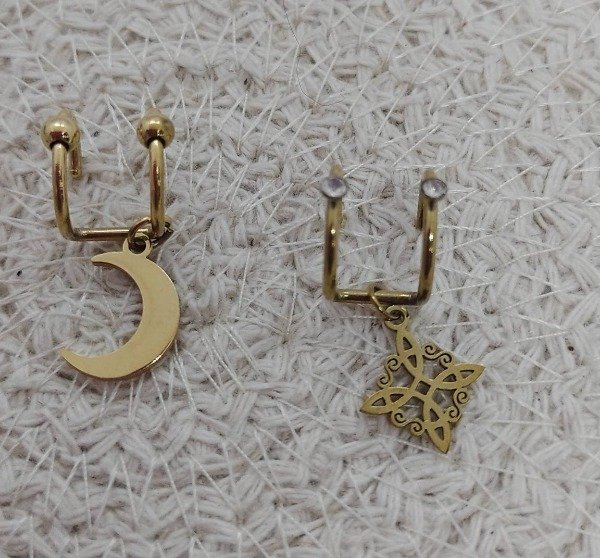 Producto - Aros Cuff dorados