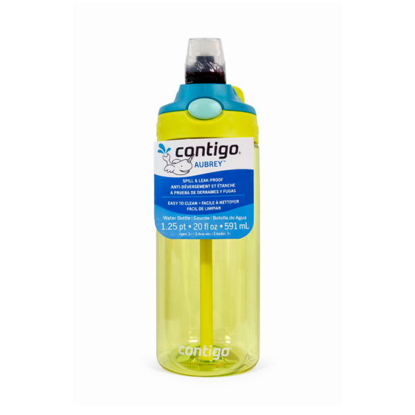 Producto - CONTIGO BOTELLA KIDS AUBREY 591ML LIMELIGHT-AMARILLO