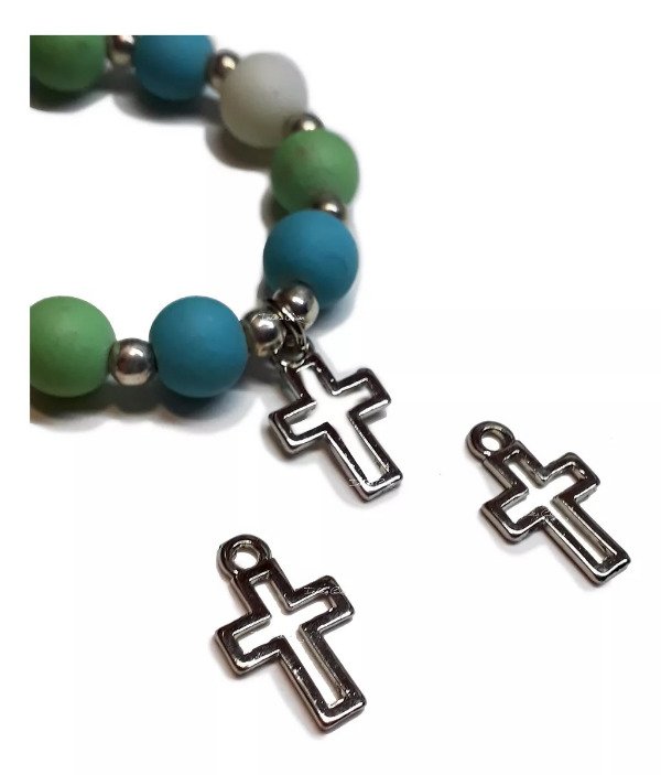 Producto - Dijes de Metal  - Cruz Calada