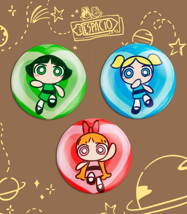 Producto - Pines Chicas Superpoderosas