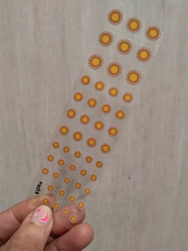 Producto - UV Tiritas 4x14cm Solcitos para Escarapela #2