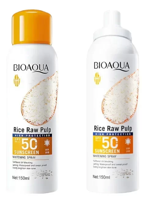 Producto - Protector Solar De Arroz Bioaqua Spf 50 A Prueba De Agua