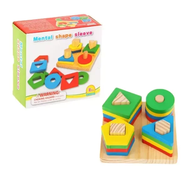 Producto - Juego de encastre de madera