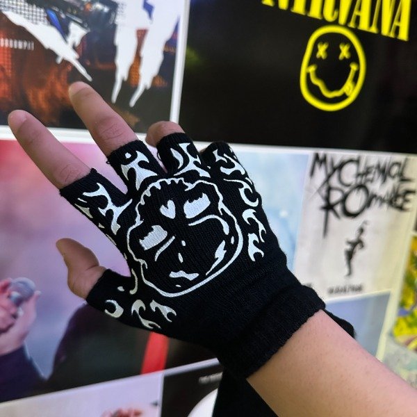 Producto - Guantes mitones calavera