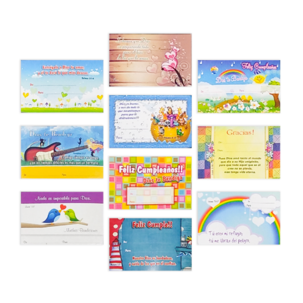 Producto - TARJETAS TODA OCASIÓN DE 6 CM X 9,5 CM