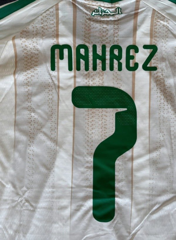 Producto - CAMISETA ARGELIA IMPORTADA TITULAR 2026 #7 MAHREZ - 7