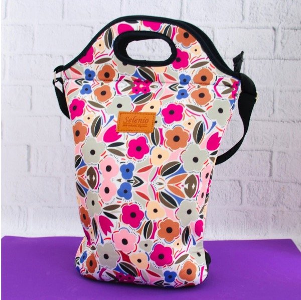 Producto - Bolso neoprene Flores rosas