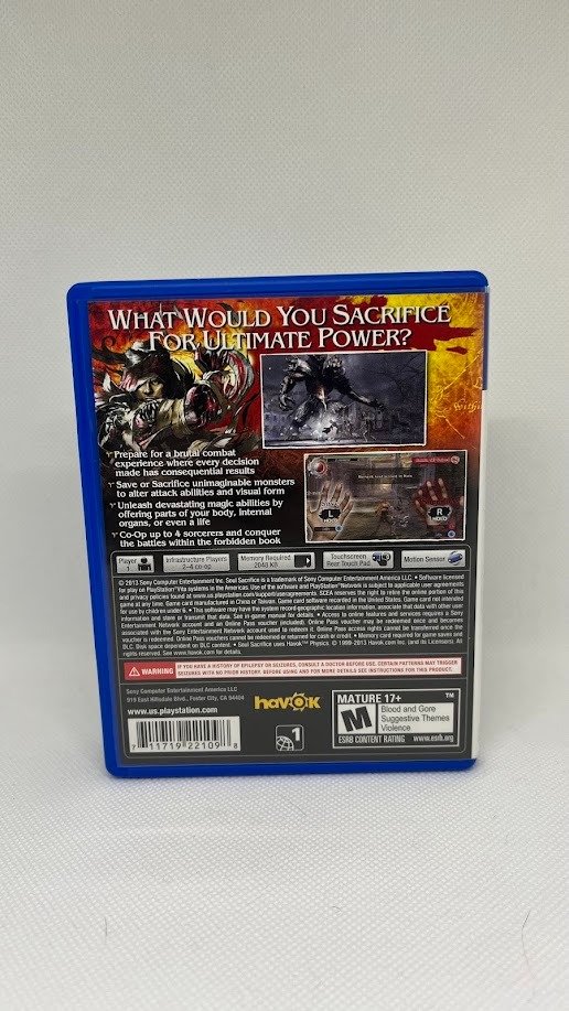 Producto - Soul Sacrifice - 2