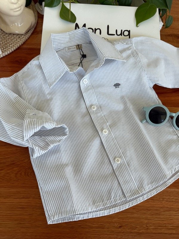 Producto - Camisa Rayada Negra