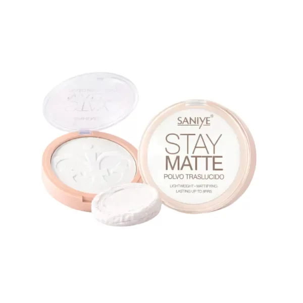 Producto - polvo traslucido compacto matte - Saniye