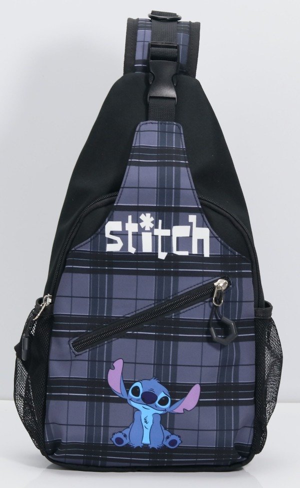 Producto - MOCHILA CRUZADA STITCH ( LICENCIA DISNEY) COD 8224