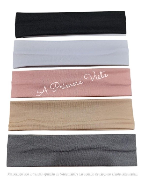 Producto - Vincha de tela c/u