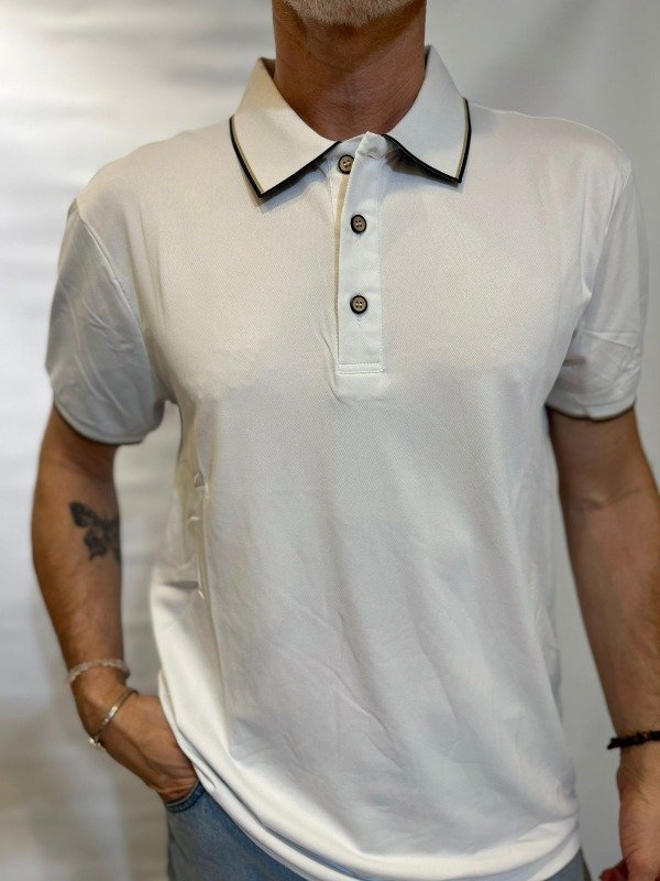 Producto - Chomba pablo blanca