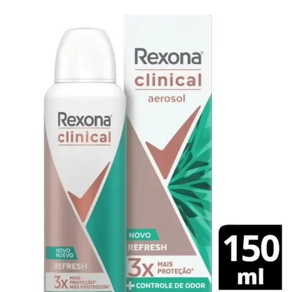Producto - REXONA CLINICAL FEM - CONTROL DE OLOR - REFRESH