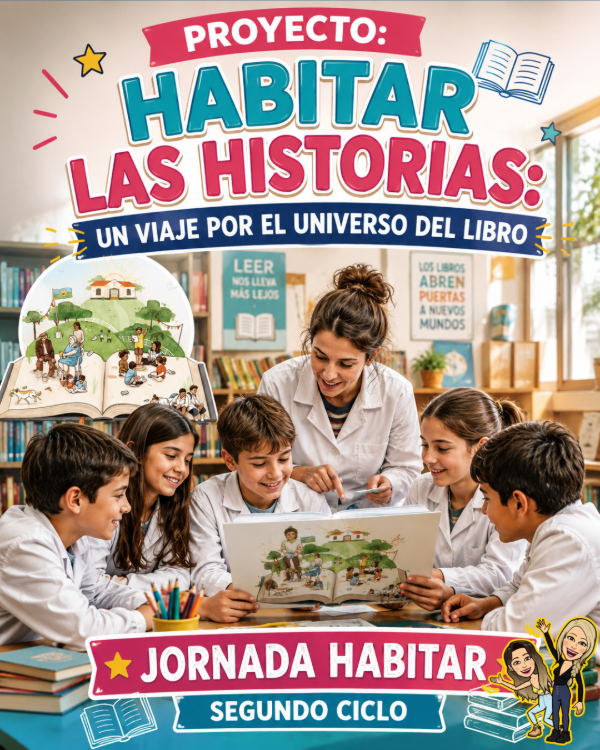 Producto - PROYECTO. HABITAR LAS HISTORIAS. JORNADA HABITAR. SEGUNDO CICLO