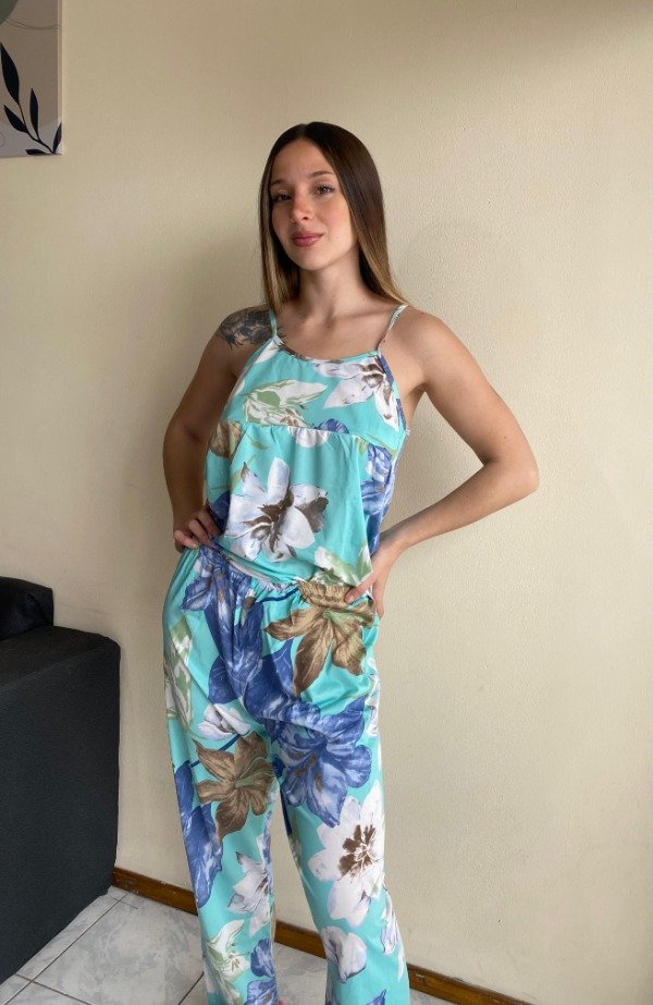 Producto - Art 6400B Pijama flores