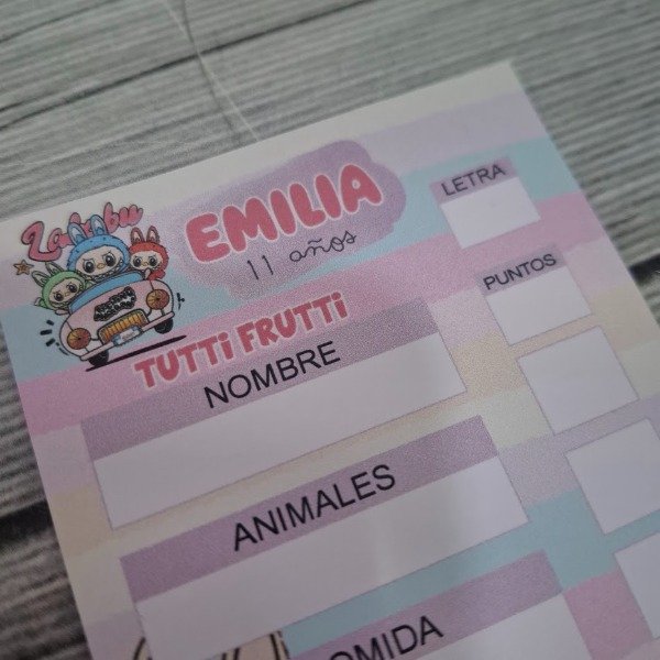 Producto - Tutifruti imantado - 0