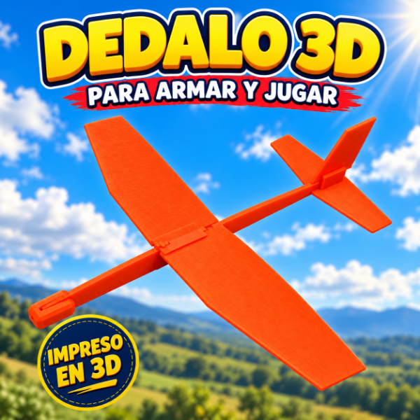 Producto - Dedalo 3D Avion Planeador - 2