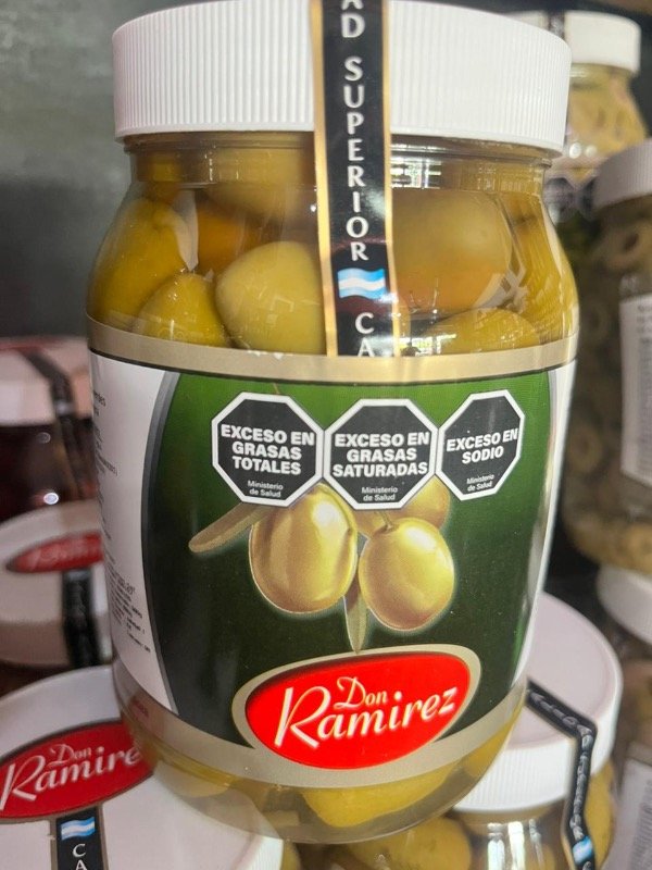 Producto - Aceitunas verdes Don Ramirez 1/2 kg