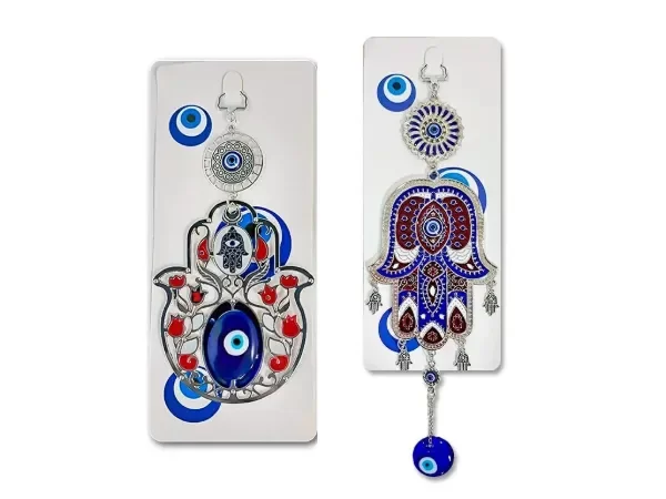 Producto - COLGANTE AZUL MANO CALADA GRANDE
