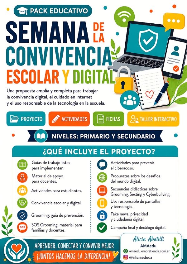 Producto - SEMANA DE LA CONVIVENCIA DIGITAL