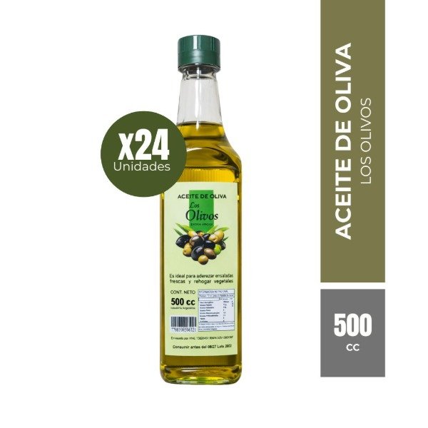 Producto - Aceite de Oliva - Los Olivos 500cc x24 unidades