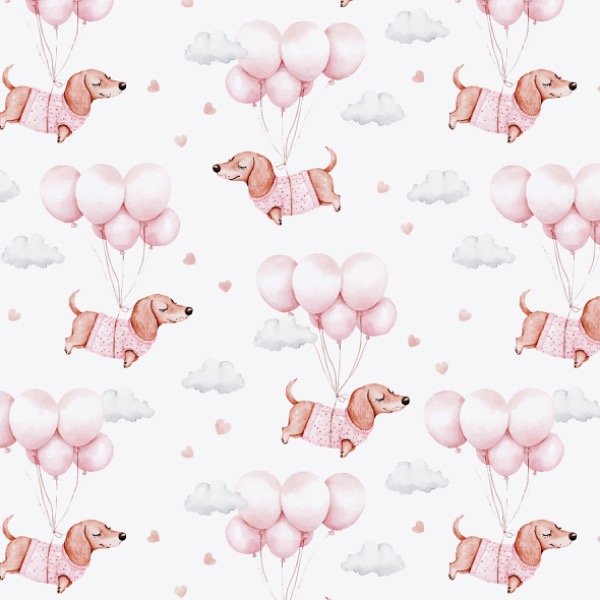 Producto - Retazo Cordura Salchi globitos 57cm