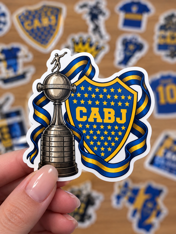 Producto - Stickers // Boca Libertadores