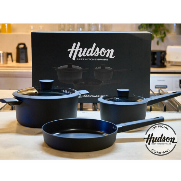 Producto - Set 5 pzas. De Aluminio c/ Antiadherente Hudson Daily