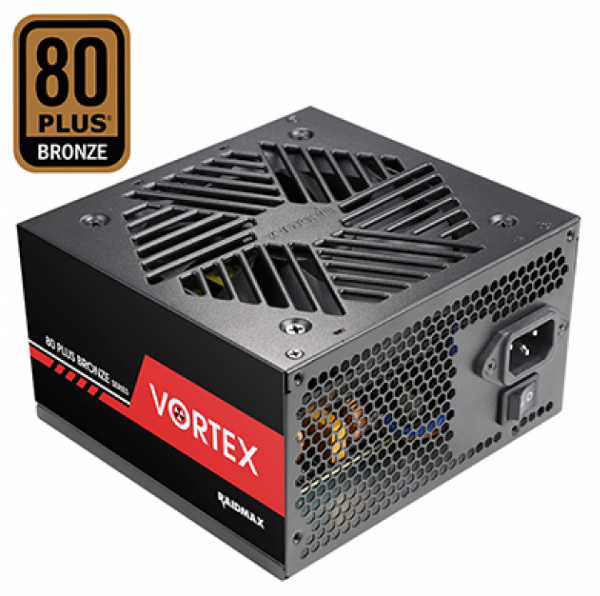 Producto - FUENTE 600W RAIDMAX VORTEX 80 PLUS BRONZE GAMER