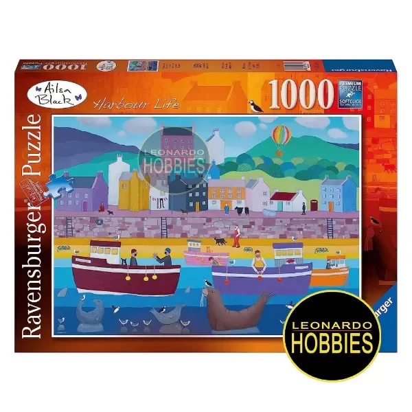 Producto - Vida en el Puerto por Ailsa Black 1000 Piezas Ravensburger 12001173