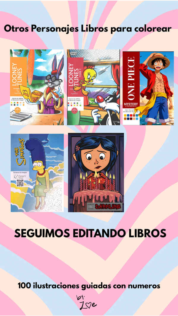 Producto - pdf individuales libros para colorear - 5