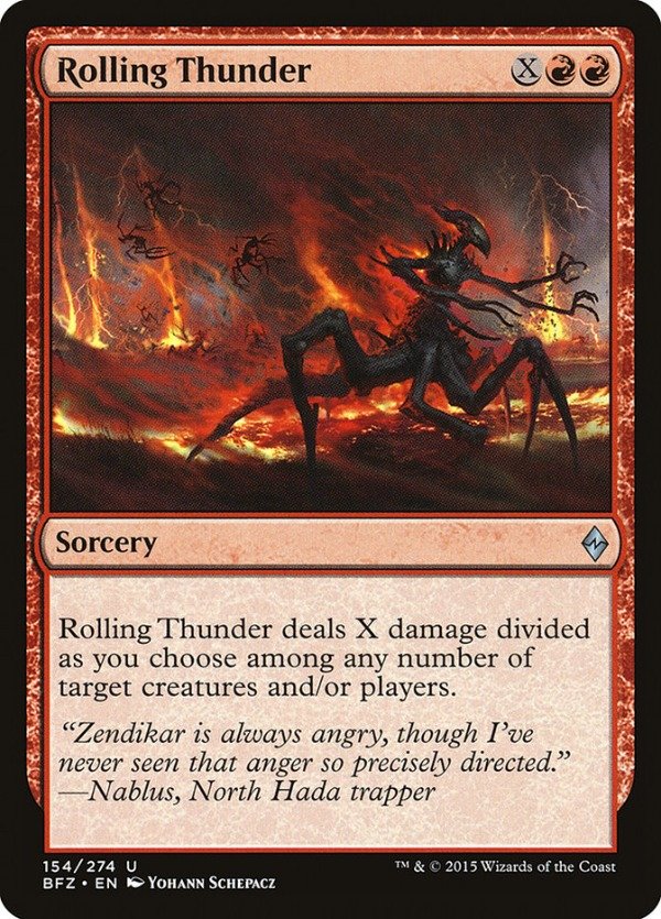 Producto - Rolling Thunder  Battle for Zendikar