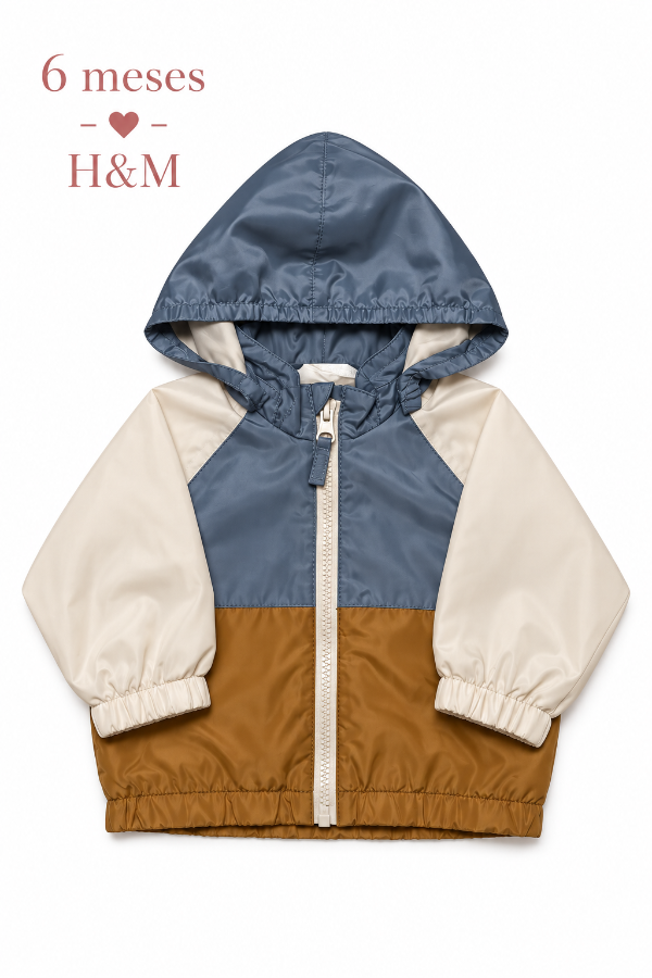 Producto - Rompevientos tricolor HyM 6 Meses - 0