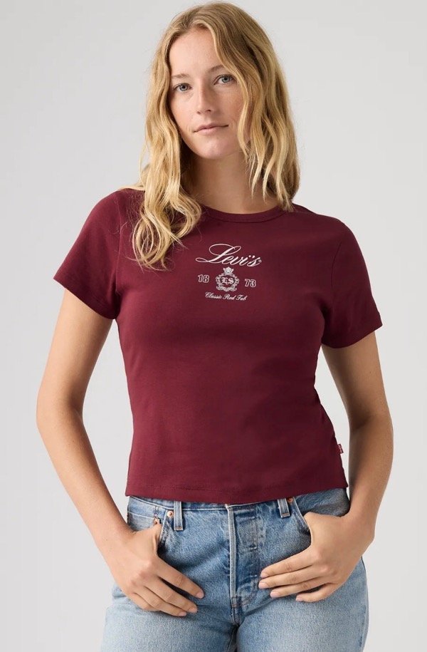 Producto - Remera Levis bordo