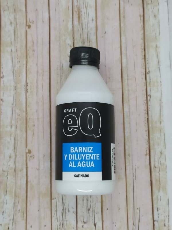 Producto - Barniz y diluyente al agua Satinado