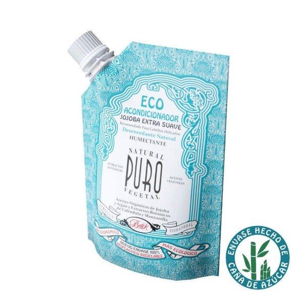 Producto - Acondicionador Jojoba Y Argán  Cabellos delicados (SACHET) Botik Puro 280 ml