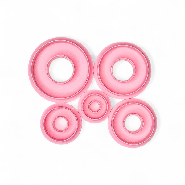 Producto - Combo cortante círculo grueso con hueco 5 partes