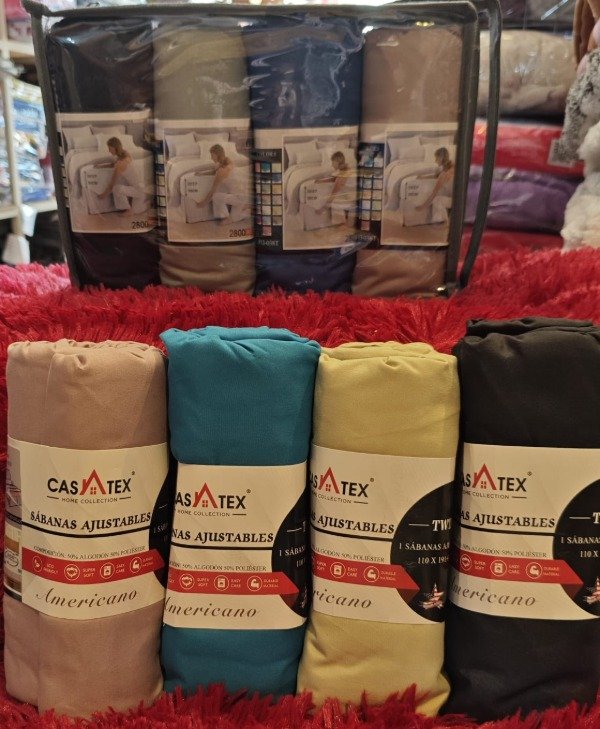 Producto - LINEA BLANCO Sabanas ajustables pack x 4