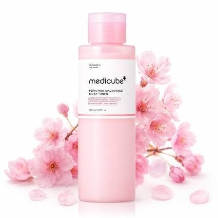Producto - Tonico Facial Lechoso Medicube PDRN Pink Niacinamide Milky Toner 150ml. ORIGINAL
