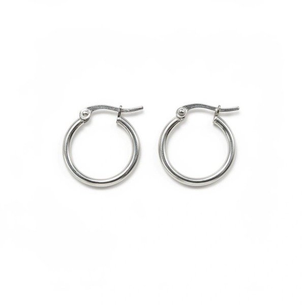 Producto - Argolla acero blanco 1.5 cms