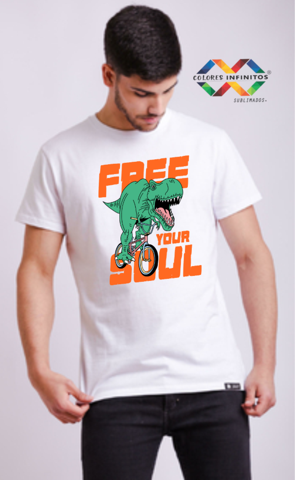 Producto - REMERA -DINOSAURIO-ALGODON TALLE L - 0