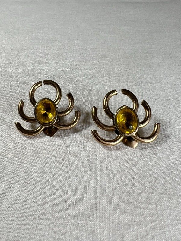 Producto - Aros araña con cristal