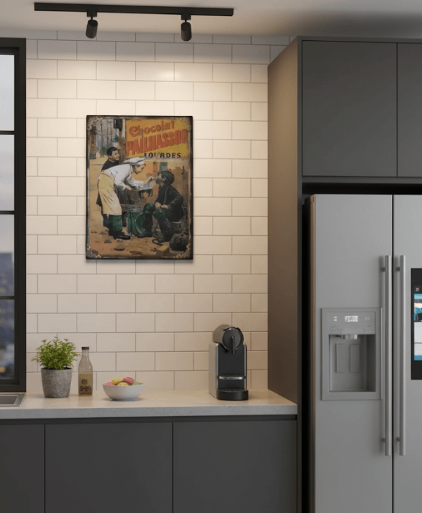 Producto - Cartel De Chapa Publicidad De Marcas Antiguas 33 X 25 Cm (3)