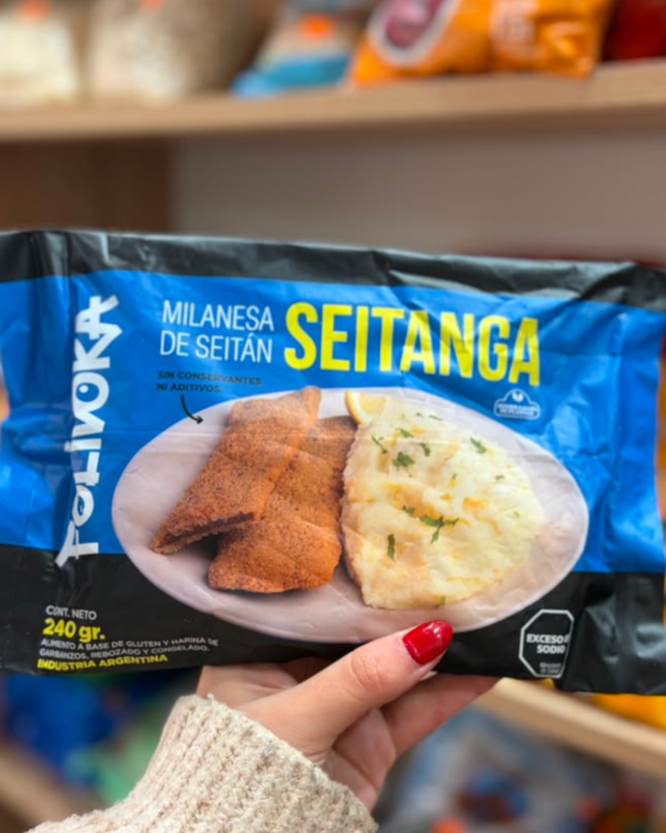 Producto - Milanesa de seitan "Folivora"