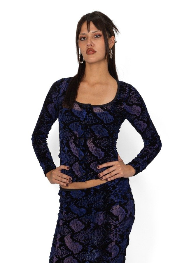 Producto - Manga Larga REPTILE Azul